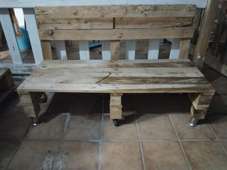 Banco de madera echo a mano