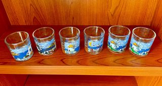 6 bicchierini liquore Grecia