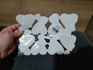 Lamina de cromos troquelados