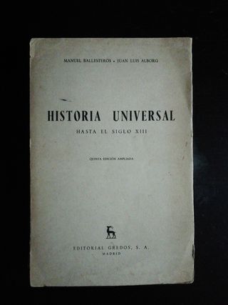 Historia Universal hasta el S. XIII