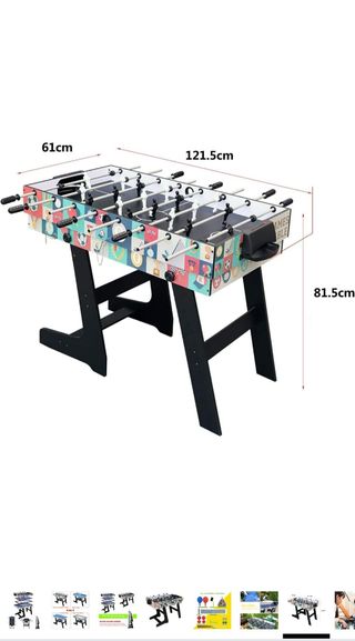 Biliardino. Tavolo multigioco per bambini. 