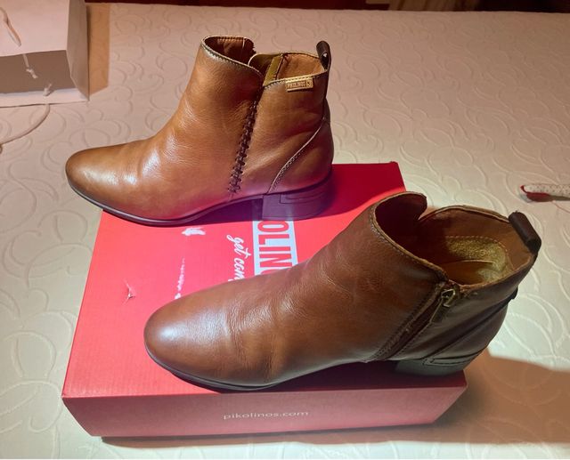 Pikolinos: botines marrones nuevos
