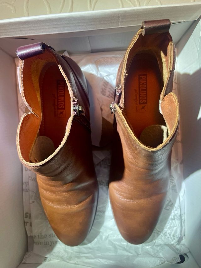 Pikolinos: botines marrones nuevos