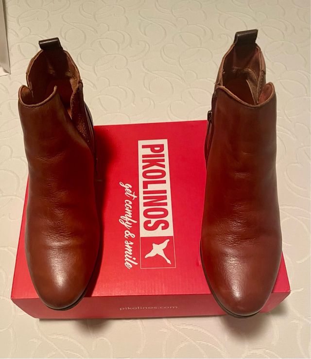 Pikolinos: botines marrones nuevos