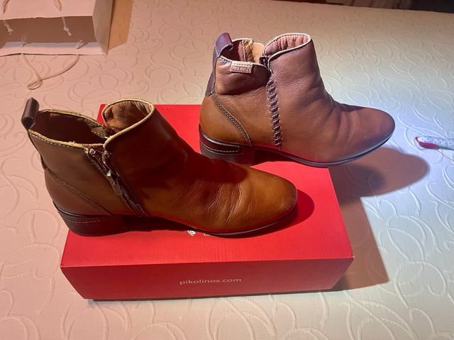 Pikolinos: botines marrones nuevos
