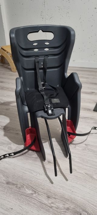 Silla bicicleta portabebes
