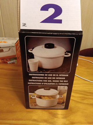 Olla rápida para microondas 