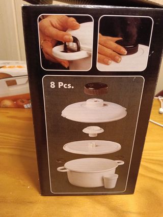 Olla rápida para microondas 