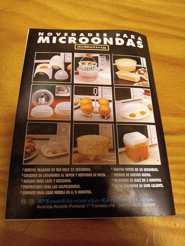 Olla rápida para microondas