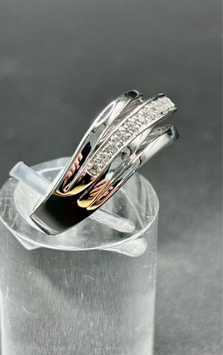 P5748JGA ANILLO ORO BLANCO