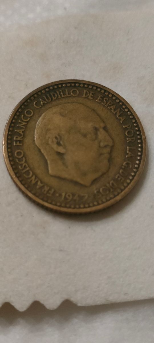 Una Peseta del 1947