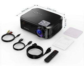 Proyector Excelvan y trípode