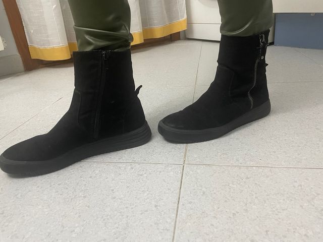 Botines negros