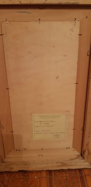 Quadro pittore Damiani