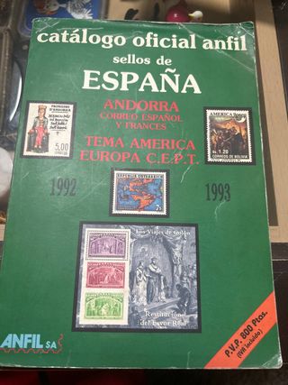Catalogo oficial anfil sellos