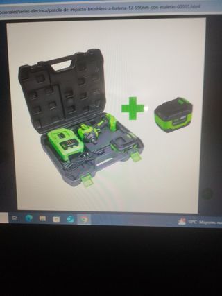 Pistola impacto eléctrica jbm