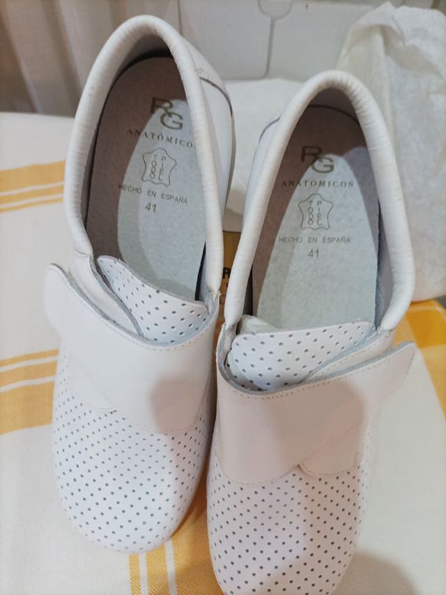 Zapato anatómico sanitario u hosteleria