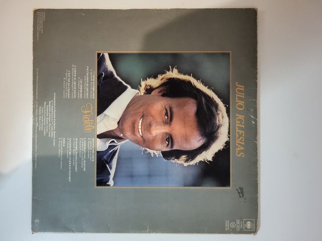 Vinilo Fidèle de Julio Iglesias