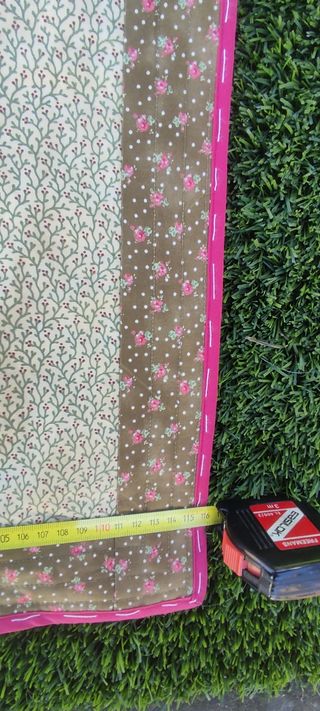 Manta infantil de patchwork