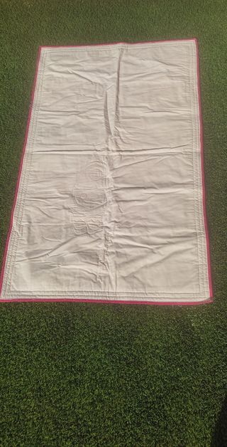 Manta infantil de patchwork