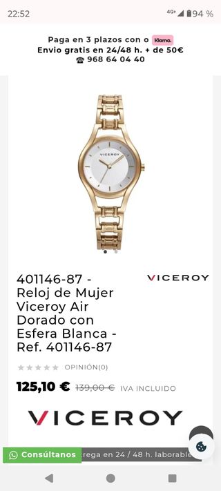 Reloj Viceroy mujer
