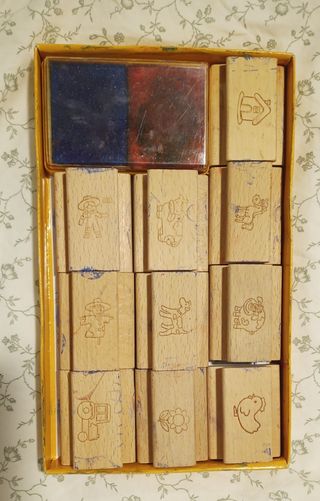 Set de sellos para niños