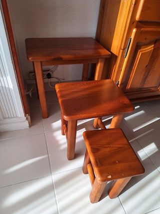 Tres mesitas estilo provenzal