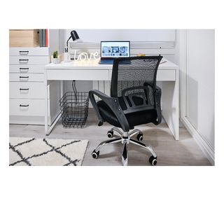 Mesa Escritorio blanco con cajones