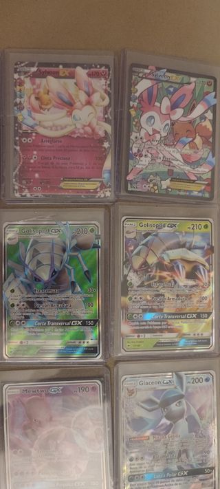 Cartas pokemon EX GX V y FULL ARTS