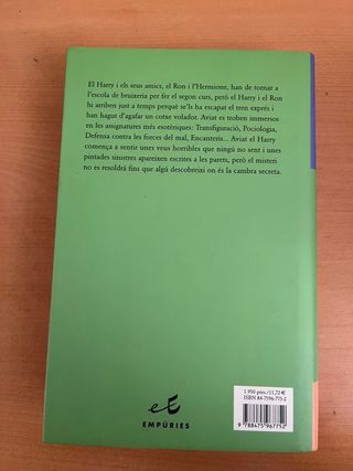 Harry Potter i la cambra secreta Català