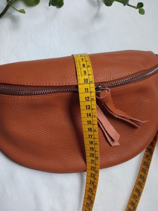 bandolera totalmente en cuero auténtico