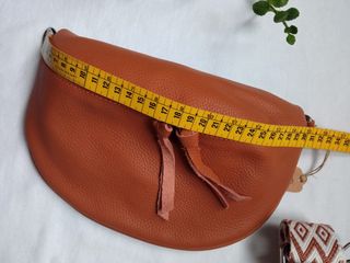 bandolera totalmente en cuero auténtico