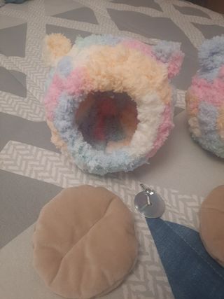 Nido o cama para pájaros