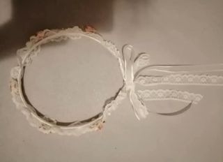 Vestido comunión+cancan+zapatos+Tiara