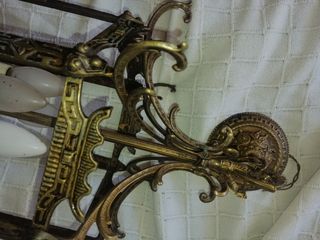 Lampara de bronce