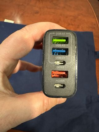 Cargador rapido americano