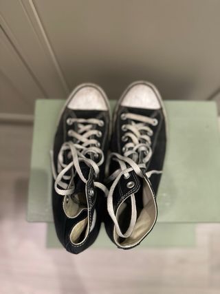 Converse negras talla 45