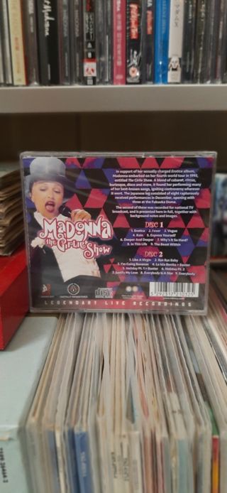 CD originale Madonna THE GIRLIE SHOW 