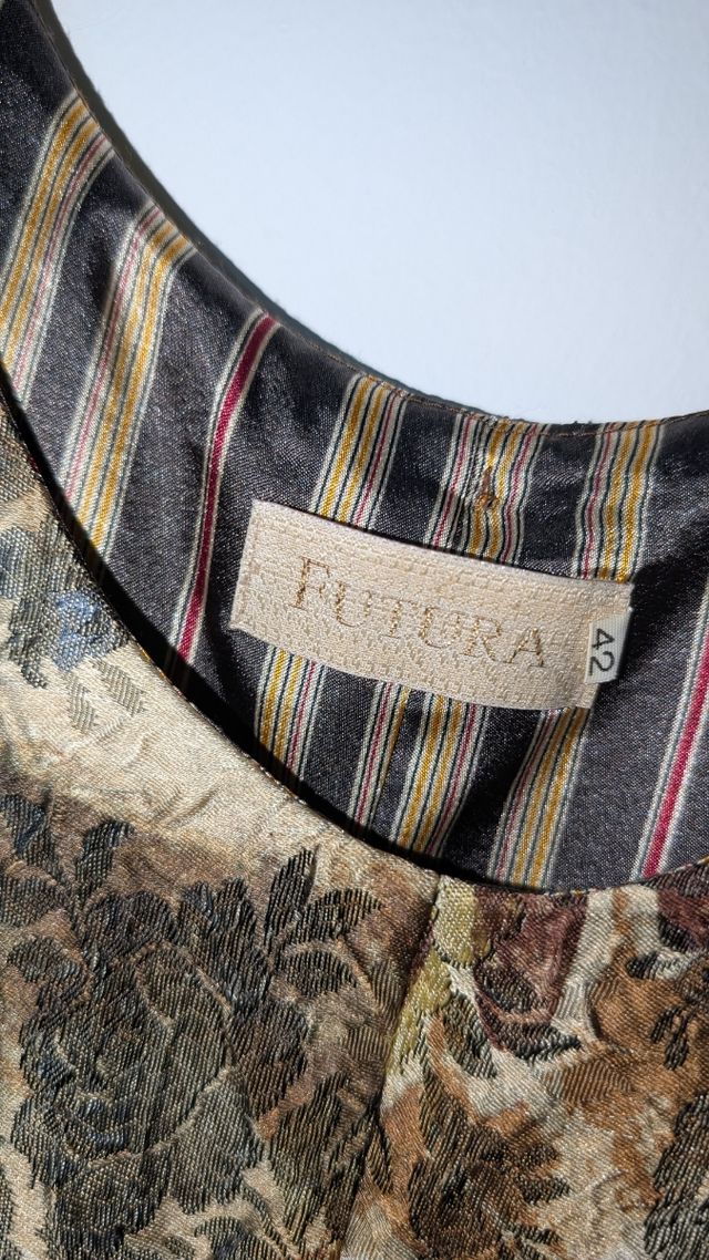 Vestido vintage años 80.