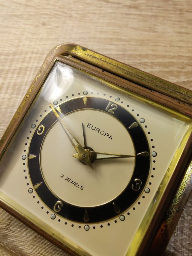 Reloj Despertador Europa Revisado y Funcionando