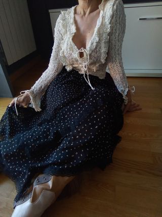 FALDA BOHO SIN ESTRENAR CON ETIQUETA 