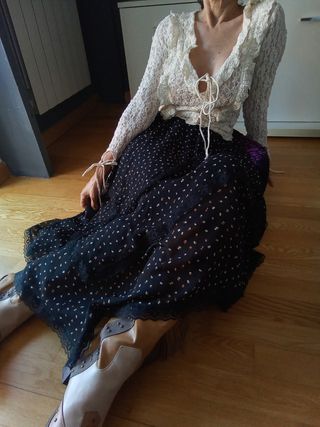 FALDA BOHO SIN ESTRENAR CON ETIQUETA 