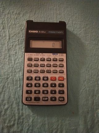 Calculadora científica.