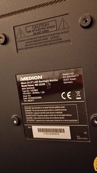Monitor 31,5 pulgadas FHD