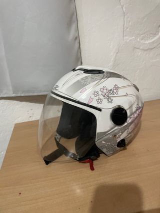 Casco moto dama S