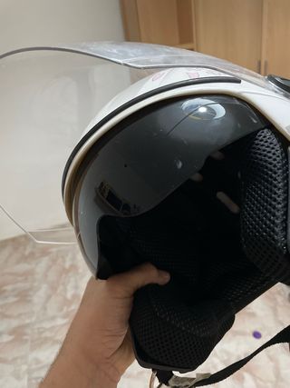 Casco moto dama S