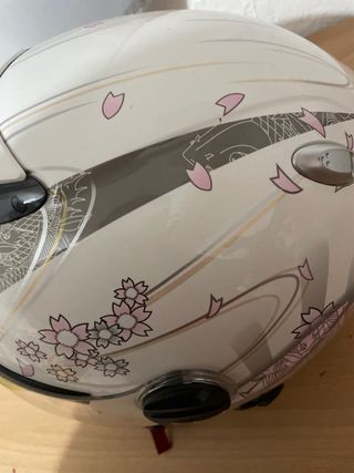 Casco moto dama S