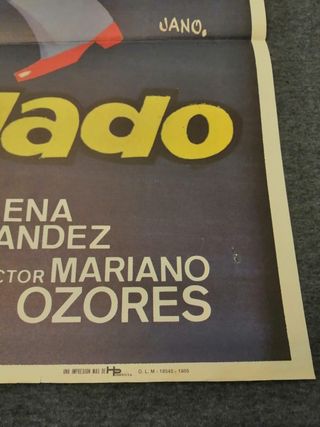 Cartel Cine 1985 EL RECOMENDADO