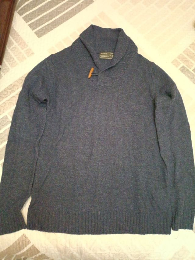 Jersey chico azul marino talla L