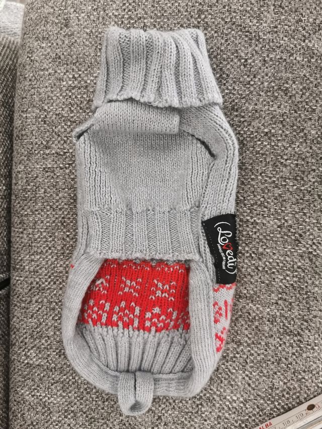 Maglione per cani di piccola taglia made in Italy.